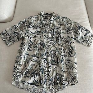 Diesel Black Gold｜Tropical-print shirt